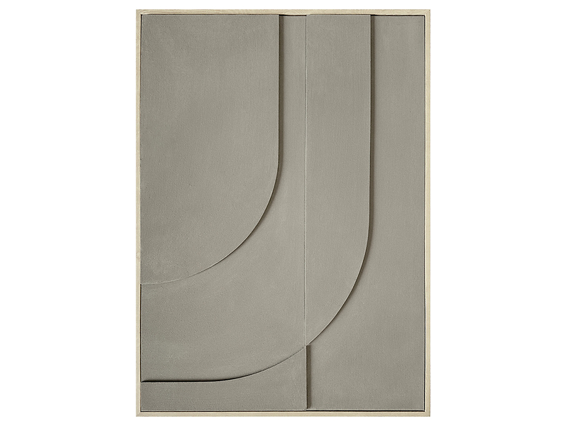 Obraz 3D Relief Taupe Art I 60x90 cm 451728