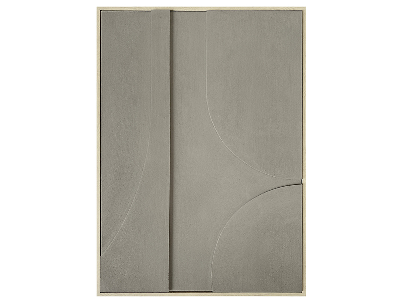 Obraz 3D Relief Taupe Art III 50x70 cm 451737