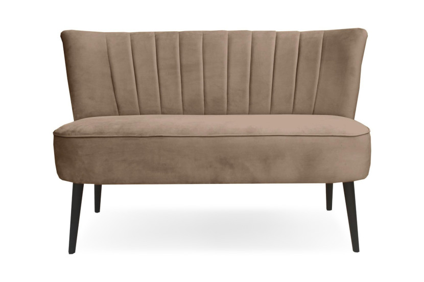 Sofa sally beżowa tkanina element 6 styl glamour przeszycia 716338
