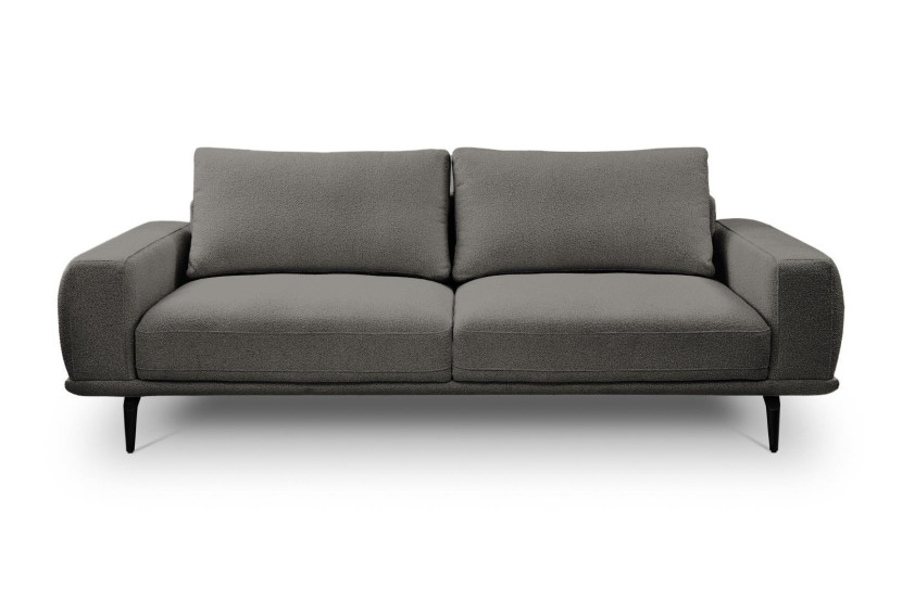 Sofa Salmi z funkcją spania ciemnoszara Cosy07 tkanina teddy 685112