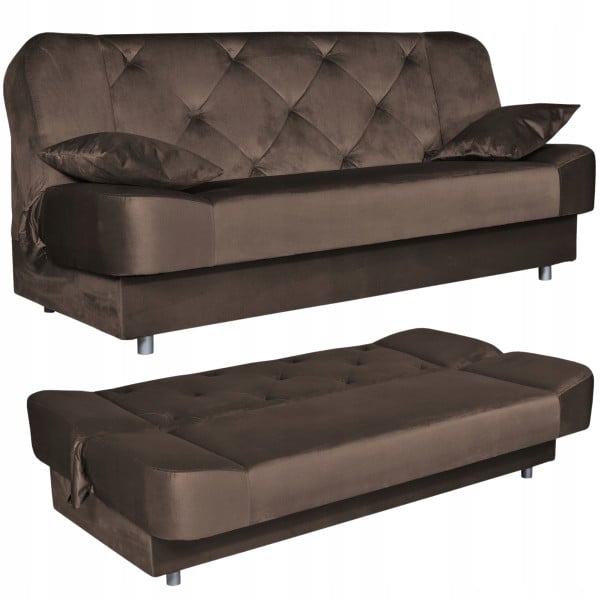 Sofa Sara Karo rozkładana wersalka spania bonel Family meble 183842