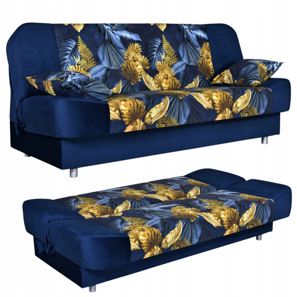 Sofa Sara Print Duo rozkładana wersalka spania Family meble 183812