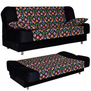 Sofa Sara Print Duo rozkładana wersalka spania Family meble 183823 Sofa Sara Print Duo rozkładana wersalka spania Family meble 183823