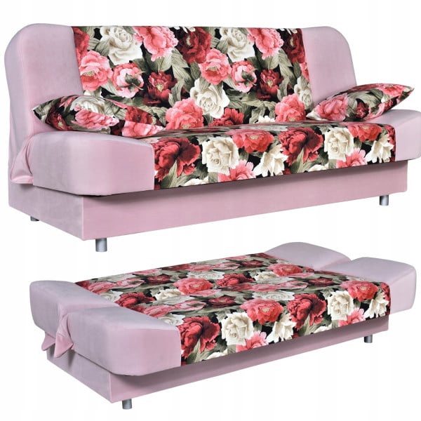 Sofa Sara Print Duo rozkładana wersalka spania Family meble 183830