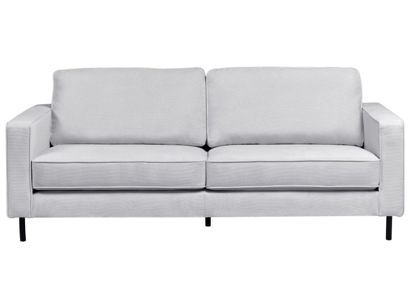 Sofa SAVALEN Jasnoszary dla 3 osób 727740