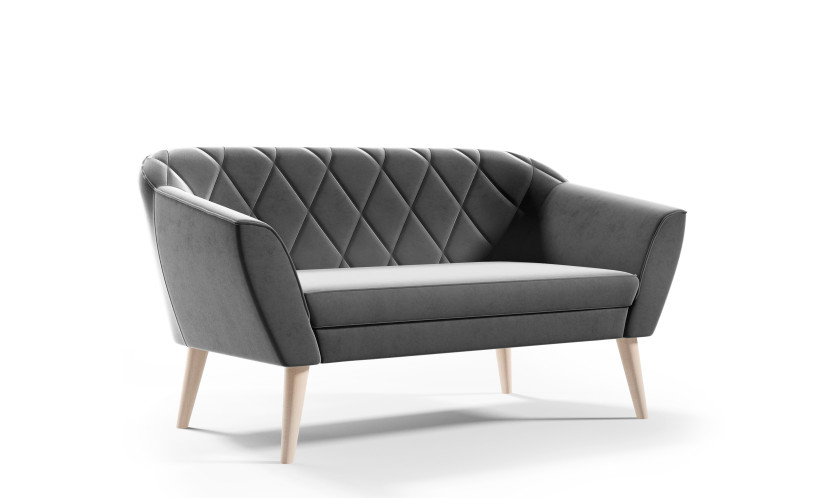 Sofa Skandynawska 2 osobowa GLORIA styl skand SZYBKA WYSYŁKA riviera 91 525433