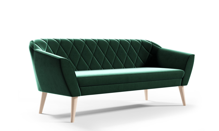 Sofa Skandynawska 3 osobowa GLORIA styl skand riviera 38 637095