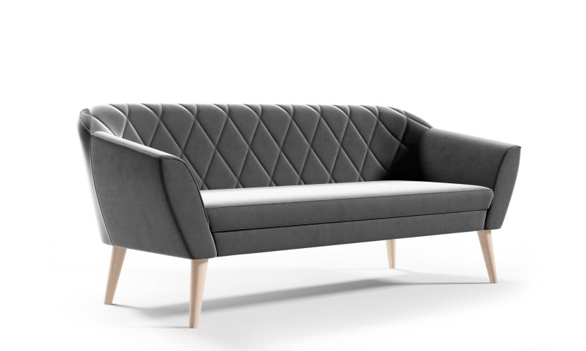 Sofa Skandynawska 3 osobowa GLORIA styl skand riviera 91 637088