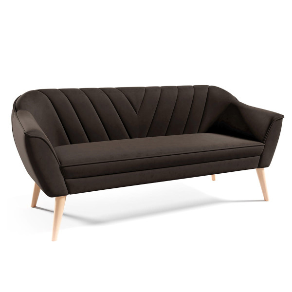 Sofa skandynawska Mia III Velluto 06 przeszycia 288655