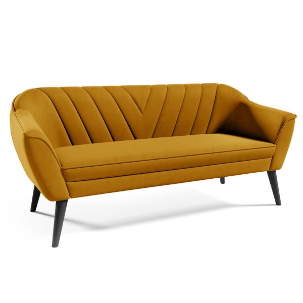 Sofa skandynawska Mia III Velluto 08 przeszycia 288633