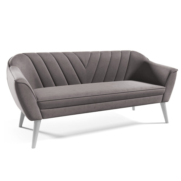 Sofa skandynawska Mia III Velluto 15 przeszycia 288651