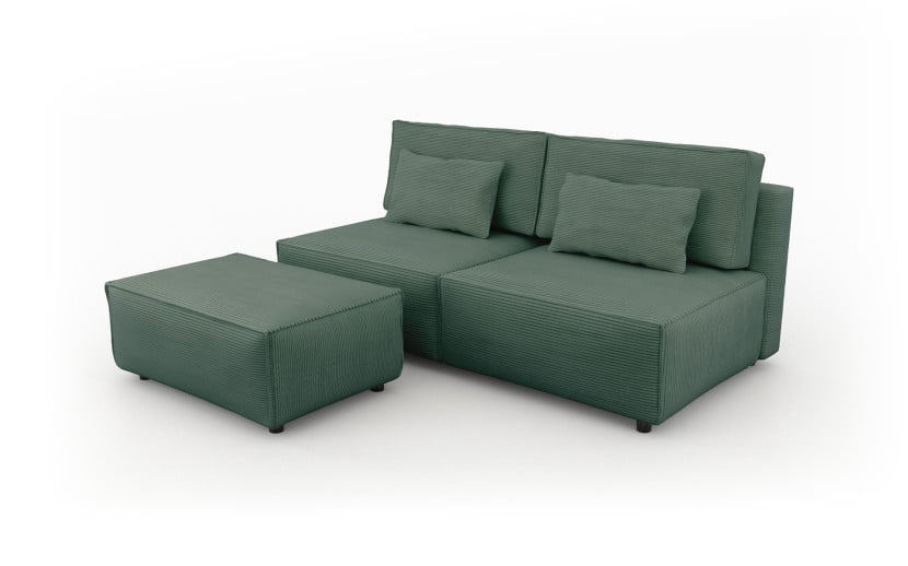 Sofa Tissa + Pufa Tissa / POSO 14 333138