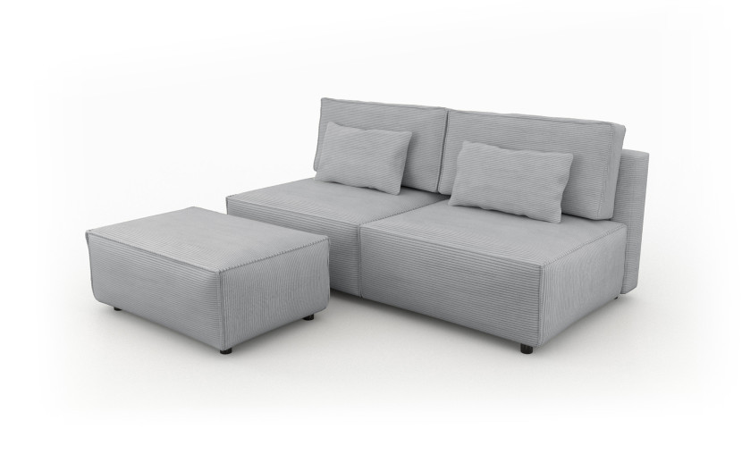 Sofa Tissa + Pufa Tissa / POSO 55 333135