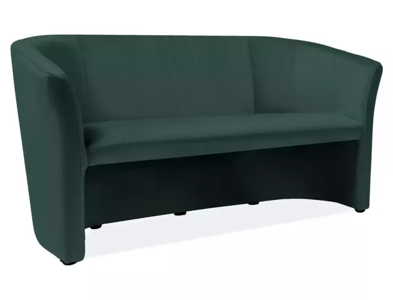 Sofa TM-3 VELVET zielona 854952