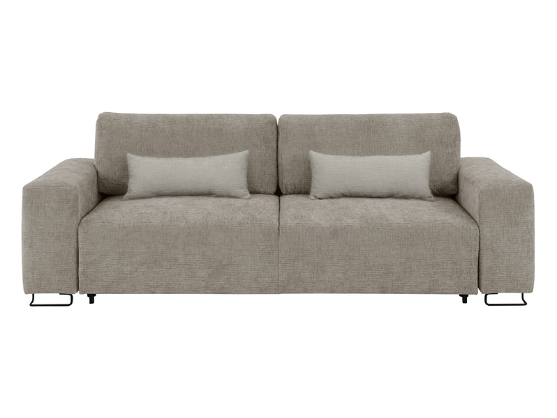 Sofa trzyosobowa Kizo rozkładana beżowa 723177