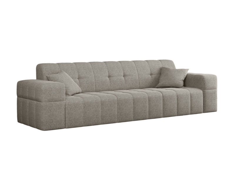 Sofa trzyosobowa NIMES, tkanina Verita, wiele kolorów Ciepły beż 662093