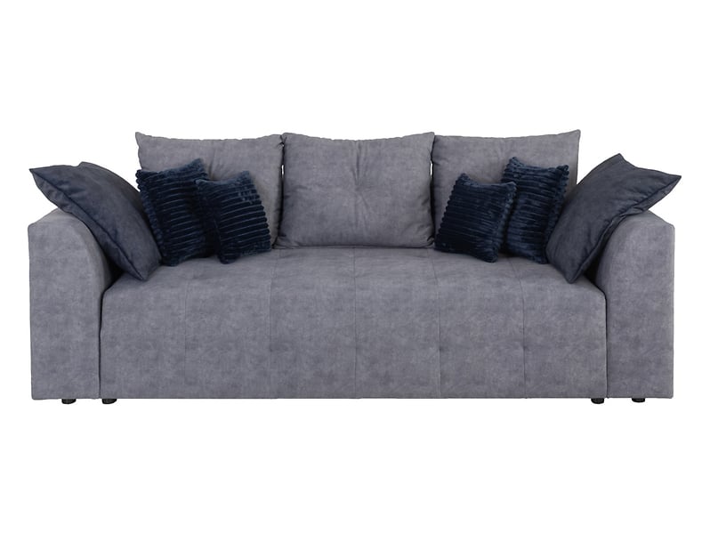 Sofa trzyosobowa Royal IV rozkładana z pojemnikiem ciemnoszara 774991