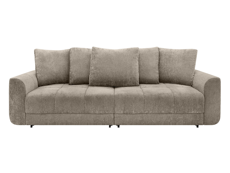 Sofa trzyosobowa Salamanca rozkładana z pojemnikiem beżowa 1037796