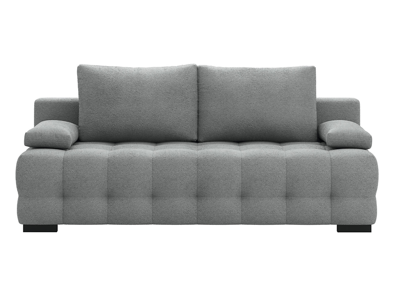 Sofa trzyosobowa Simon rozkładana z pojemnikiem szara 304735