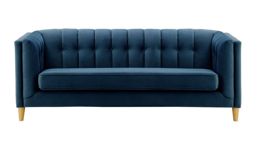 Sofa trzyosobowa Sodre-Velluto 11-like oak 435538