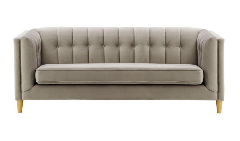 Sofa trzyosobowa Sodre-Velluto 17-like oak 435539