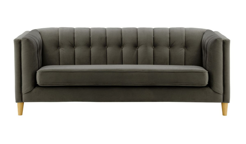 Sofa trzyosobowa Sodre-Velluto 19-like oak 435534