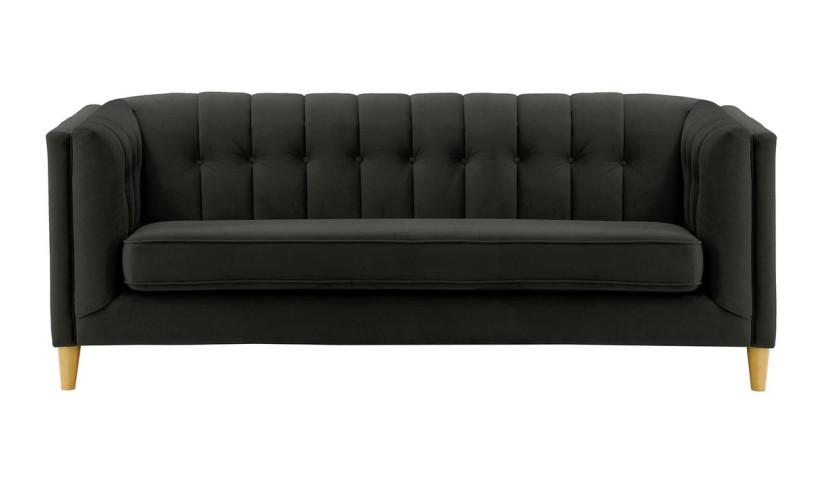 Sofa trzyosobowa Sodre-Velluto 20-like oak 435554