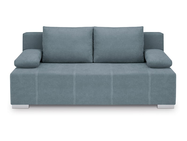 Sofa trzyosobowa Street IV rozkładana z pojemnikiem niebieska 383281