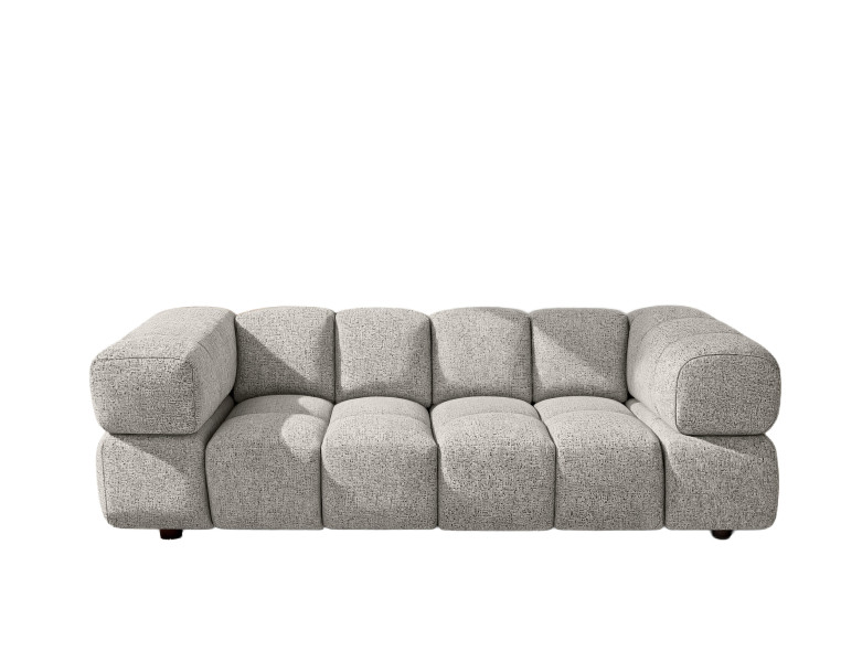 Sofa trzyosobowa, tkanina szenilowa Puente, Beżowy, Averro 942243