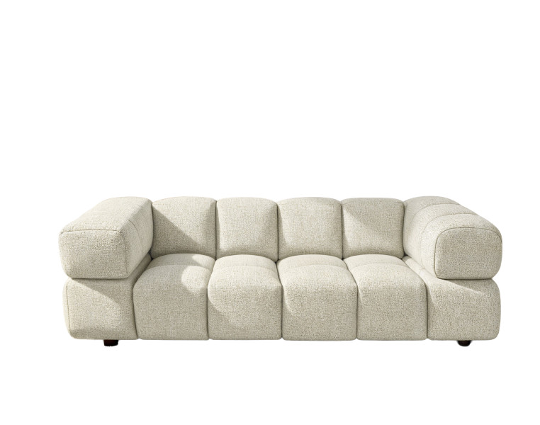Sofa trzyosobowa, tkanina szenilowa Puente, Ecru, Averro 942227