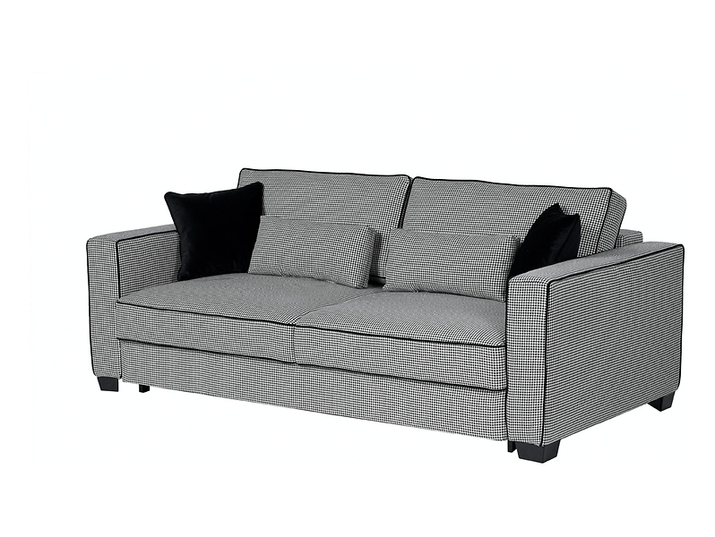 Sofa trzyosobowa Vini z funkcją spania i pojemnikiem pepitka 312002