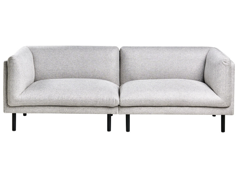 Sofa VORGOD Jasnoszary dla 3 osób 729014