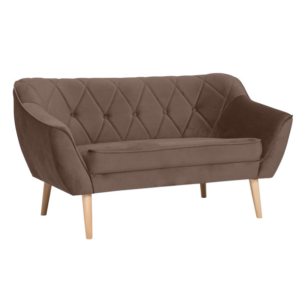 Sofa w stylu skandynawskim CARO 2 / MG2205 Czekoladowy 326113