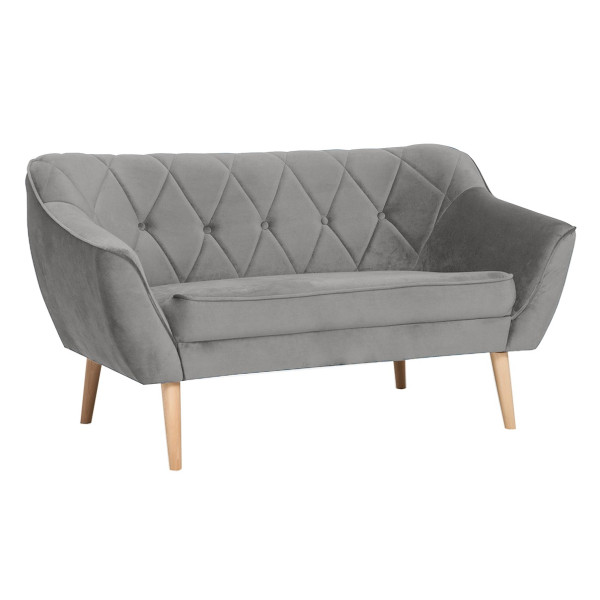 Sofa w stylu skandynawskim CARO 2 MG2240 szary 382803