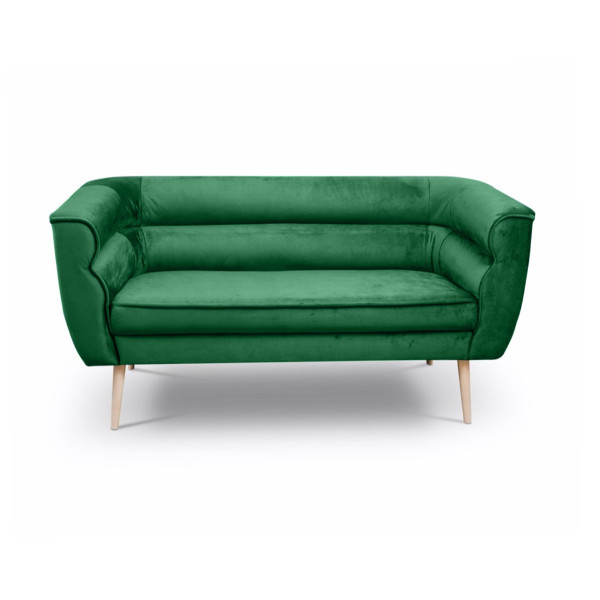 Sofa w stylu skandynawskim MARO 2 / MG2225 butelkowa zieleń 351512
