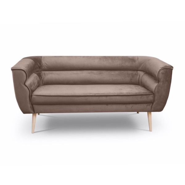 Sofa w stylu skandynawskim MARO 3 MG2205 czekoladowy 465699