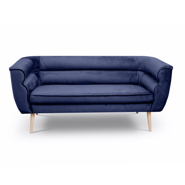 Sofa w stylu skandynawskim MARO 3 MG2216 granatowy 465782