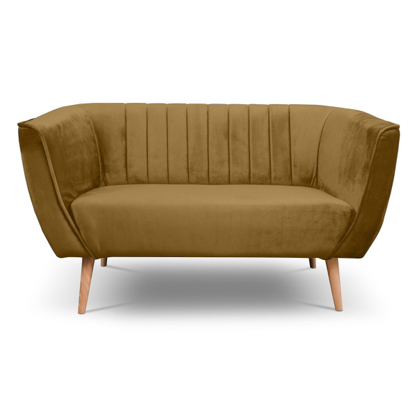 Sofa w stylu skandynawskim PIK 2 / MON48 miodowy 382777