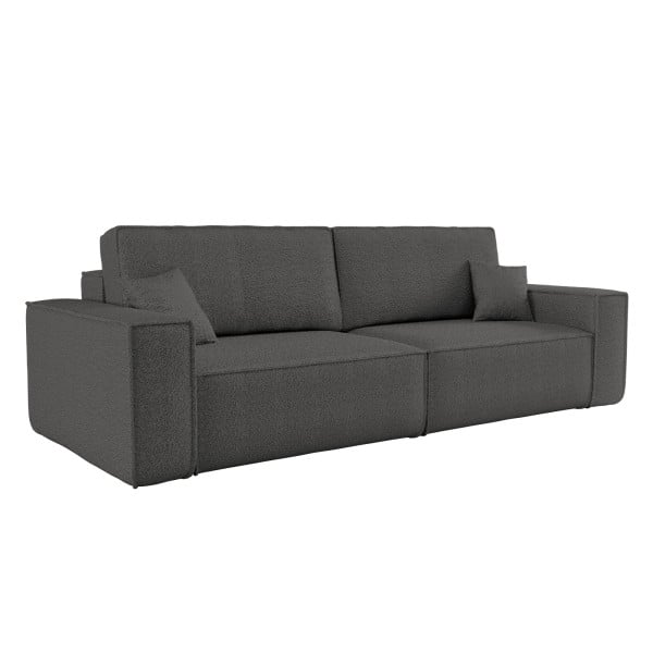 Sofa z funkcją spania BEST tkanina Quelle Grafitowy 598826