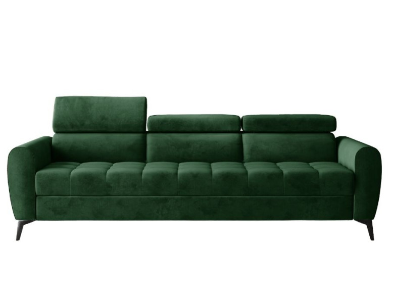 Sofa z funkcją spania Bjorn w butelkowej zieleni. 329968