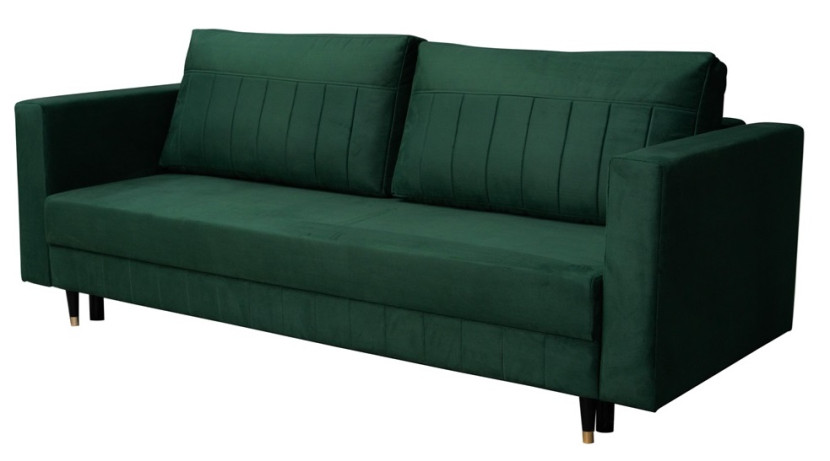 Sofa z funkcją spania ELA - butelkowa zieleń 176276