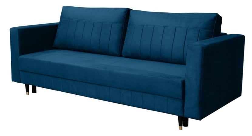 Sofa z funkcją spania ELA - granatowa 176293