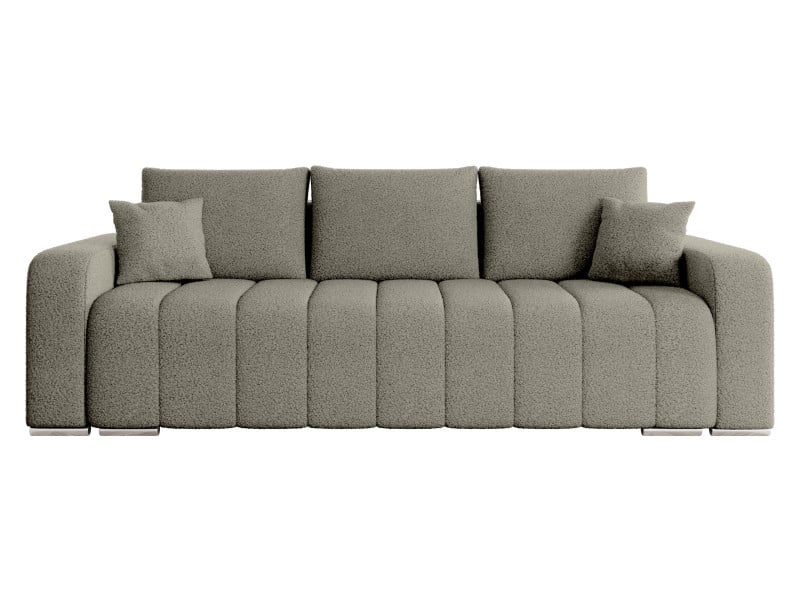 Sofa z funkcją spania i pojemnikiem Pufetto Boucle 937460