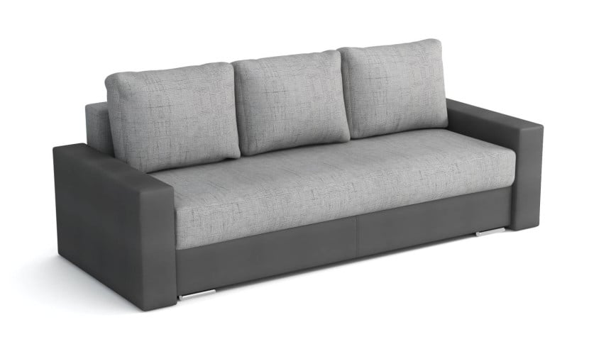 Sofa z funkcją spania Klass Grafit/Srebrny 195449