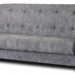 Sofa z Funkcją Spania TIVOLI Wersalka Rozkładana Dwuosobowa Szara Welurowa 329734 Sofa z Funkcją Spania TIVOLI Wersalka Rozkładana Dwuosobowa Szara Welurowa 329734