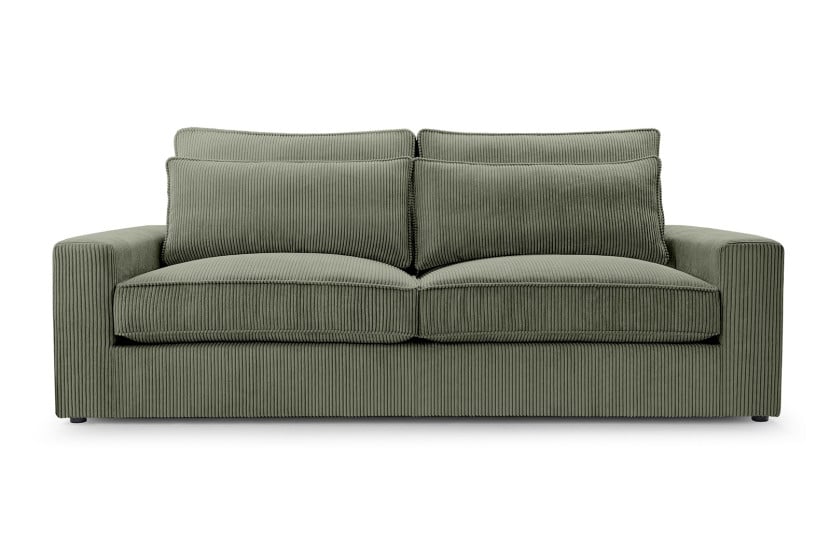 Sofa z wygodnym siedziskiem CHANEL LINCOLN37 jasny zielony 340124