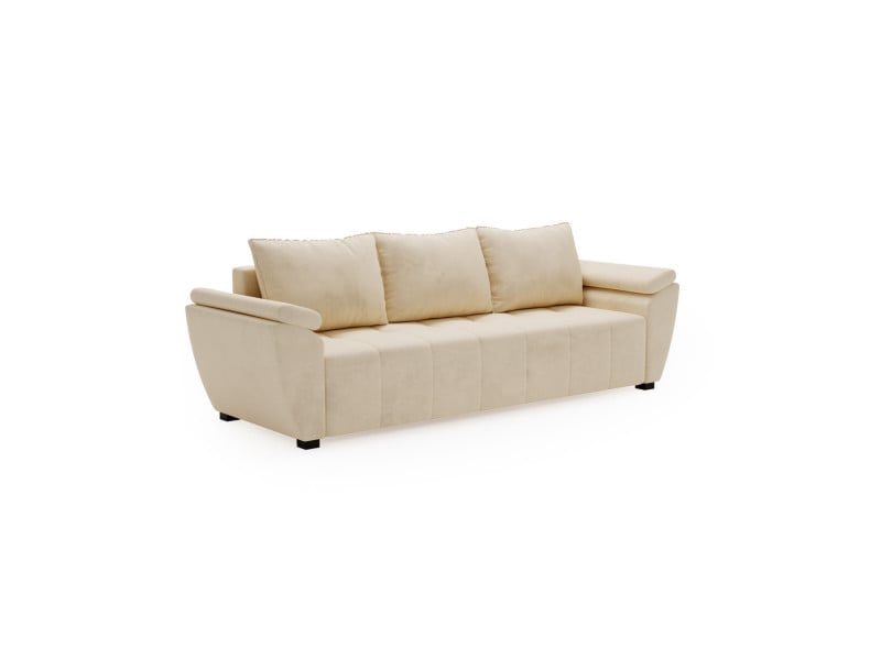 Sofa ZEUS z funkcją spania monolith 02 beżowy 814746