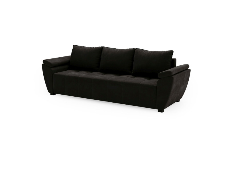Sofa ZEUS z funkcją spania monolith 97 szary 814757