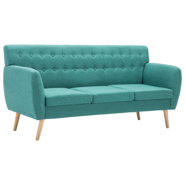 Sofa Zielony Tkanina vidaXL 471257