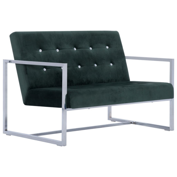 Sofa Zielony Tkanina vidaXL 471244